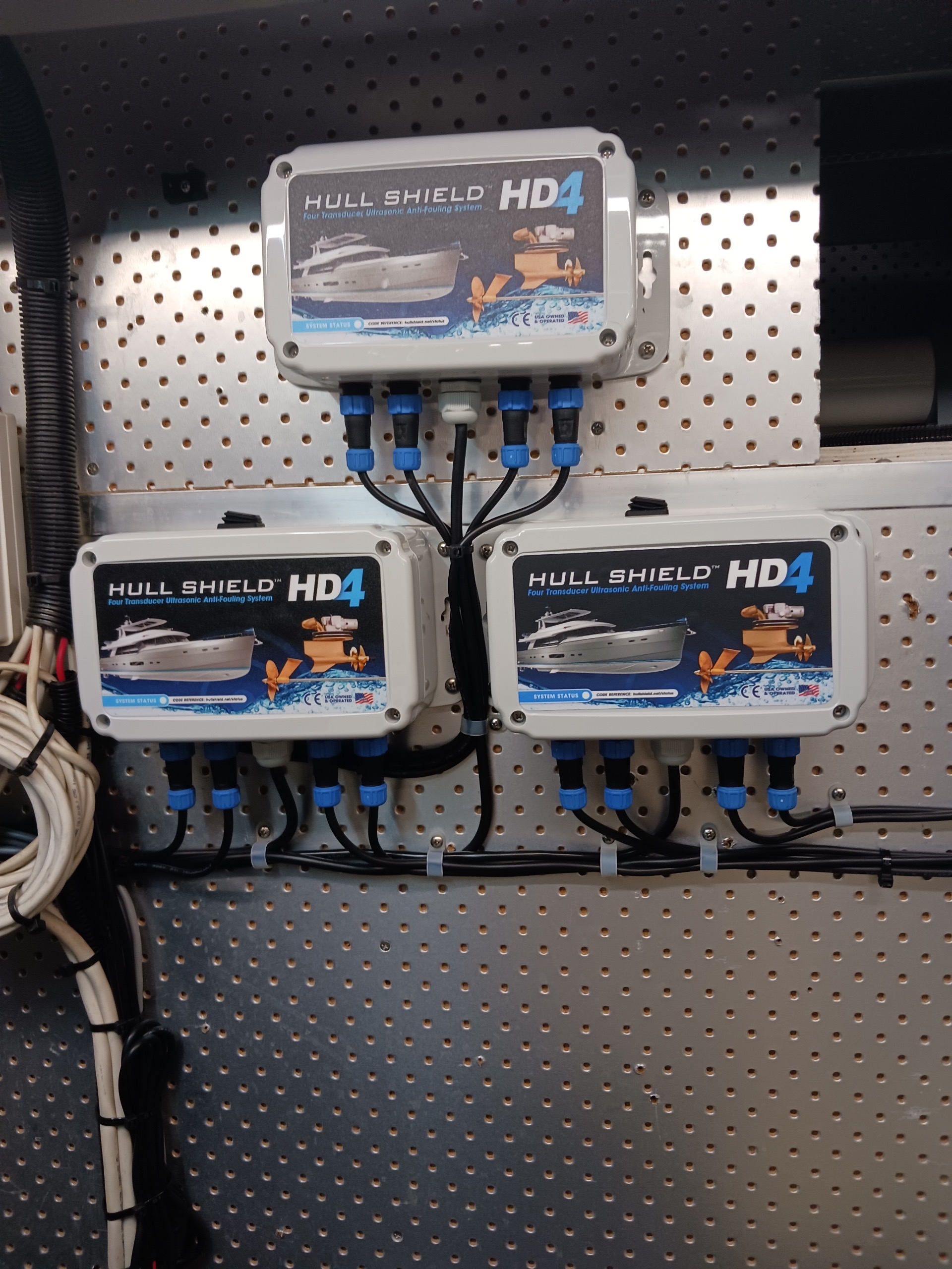 Hull Shield systems installation