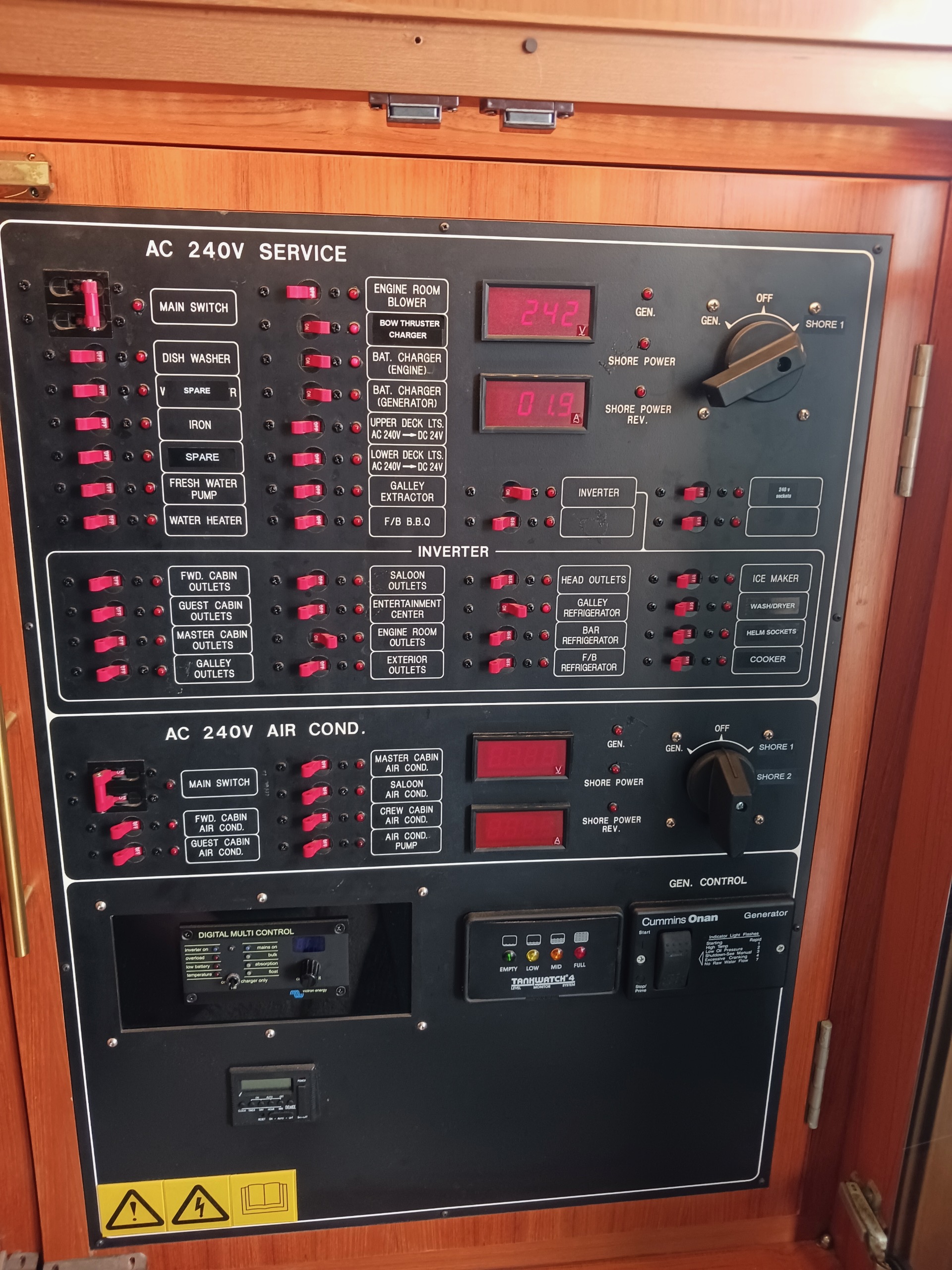 Electrical panel repair